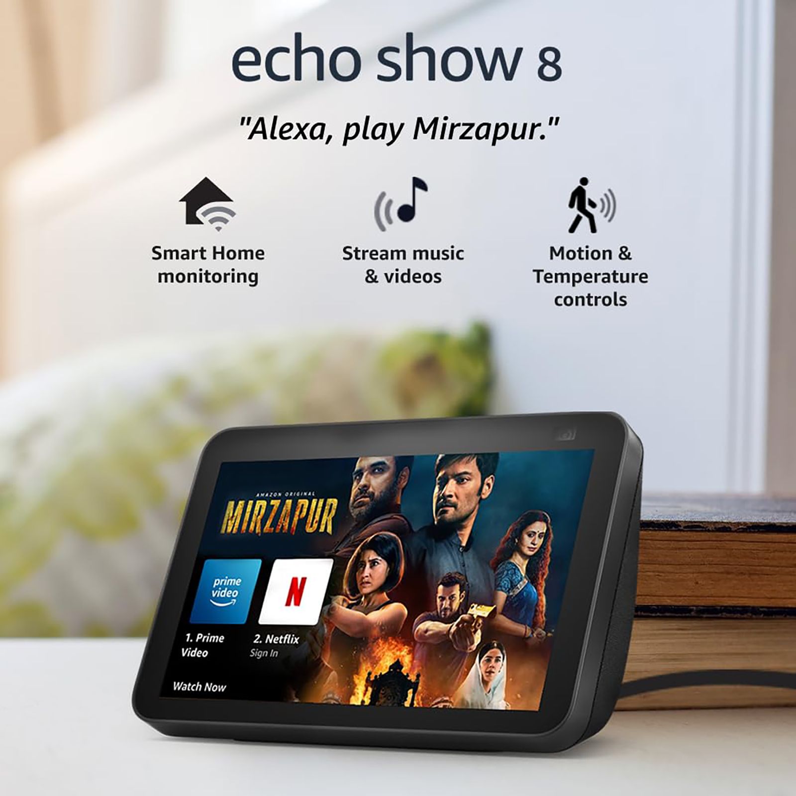 Buy Amazon Echo Show 8 (2nd Gen) with Built-in Alexa Smart Wi-Fi